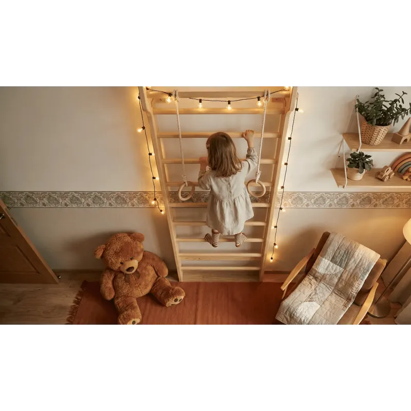 Espaldera Sueca de Madera para Niños y Hogar | Famevi