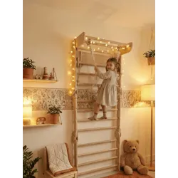 Estructura de escalada, escalera sueca infantil | Gimnasio Montessori