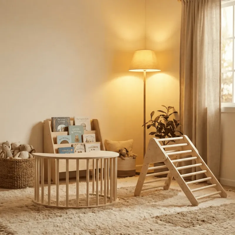 Kit triangulo plegable y Balancín 8 en 1 Montessori | Famevi