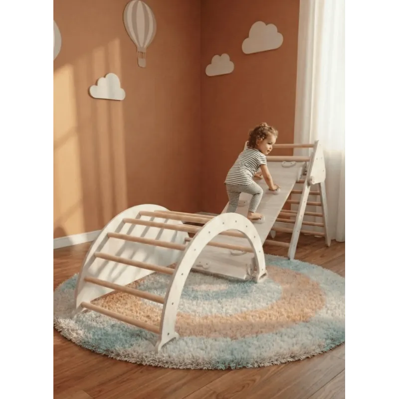 Kit Escalada 3 en 1 Montessori | Gimnasio infantil