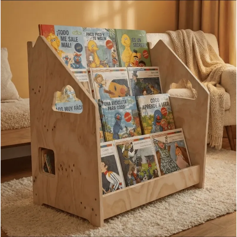 Librería Infantil de Madera: Fomenta el Hábito de Lectura con Famevi