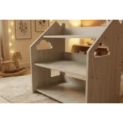 Libreria infantil Montessori de madera