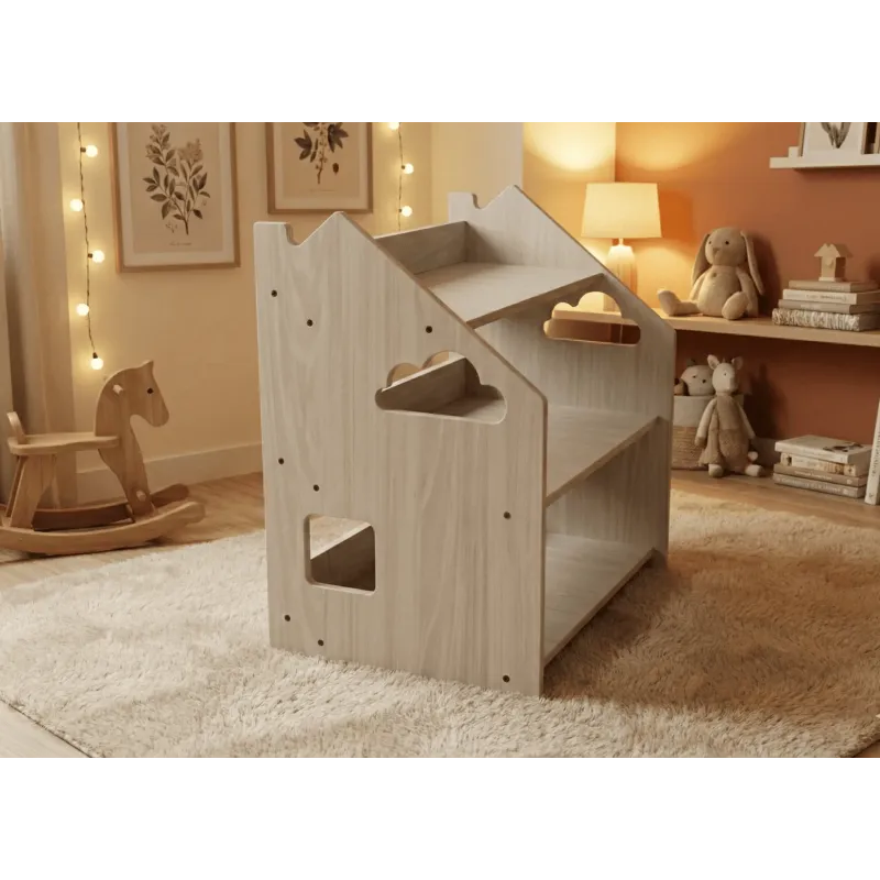 Librería Infantil de Madera: Fomenta el Hábito de Lectura con Famevi