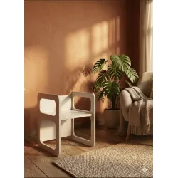 Silla infantil de madera Montessori