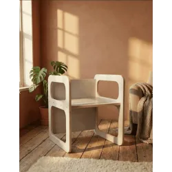 Silla infantil de madera Montessori