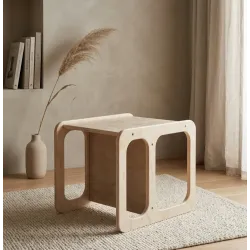 Mesa y Silla Infantil Montessori de Madera | Pack Famevi