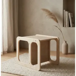 Mesa y Silla Infantil Montessori de Madera | Pack Famevi