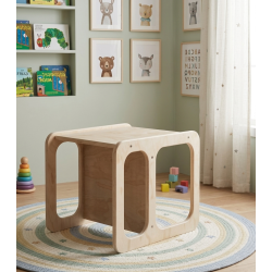 Conjunto Mesa y Silla Infantil  regulable Montessori