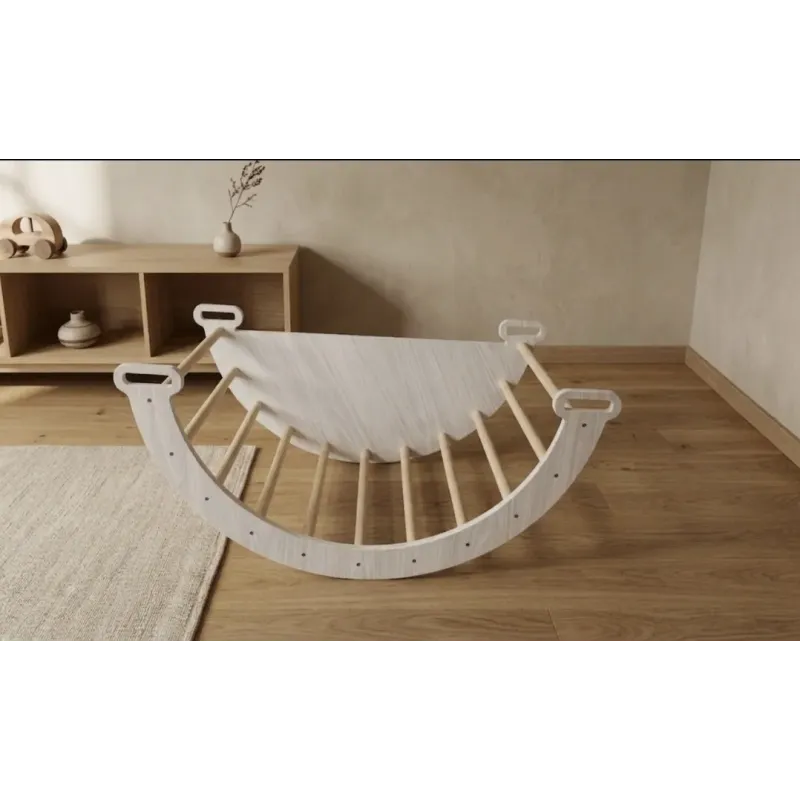 Balancín 8 en 1 Montessori de Madera | Mueble Multiusos Famevi