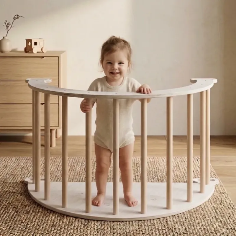 Balancín 8 en 1 Montessori de Madera | Mueble Multiusos Famevi