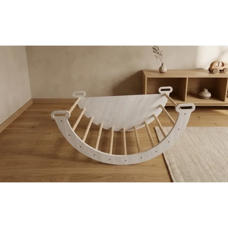 Balancín 8 en 1 Montessori de Madera | Mueble Multiusos Famevi