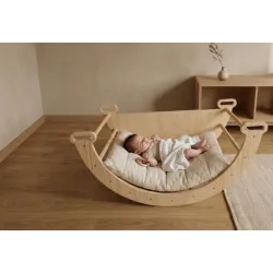 Balancín 8 en 1 Montessori de Madera | Mueble Multiusos Famevi