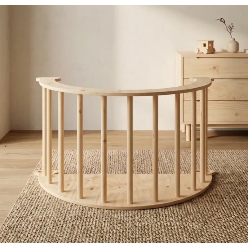 Balancín 8 en 1 Montessori de Madera | Mueble Multiusos Famevi