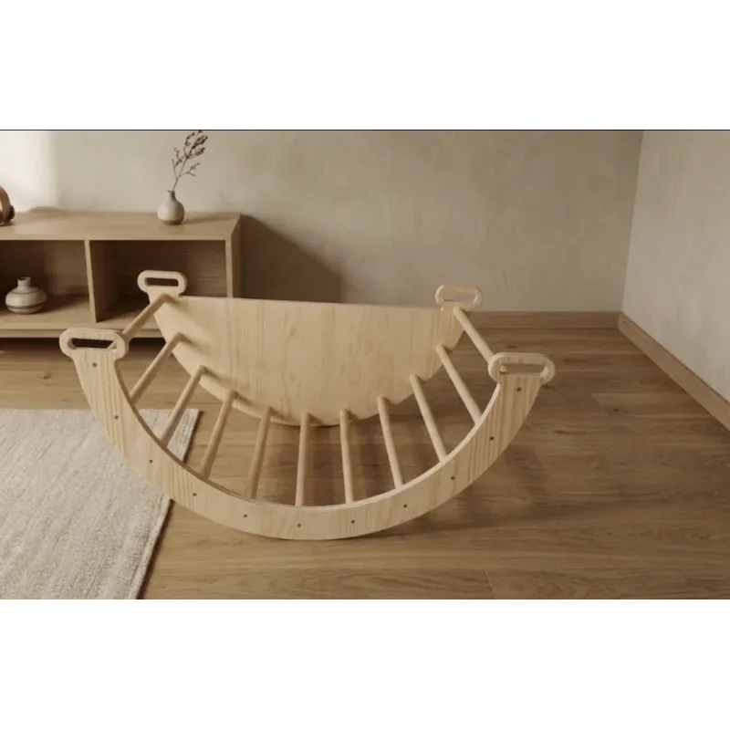 Balancín 8 en 1 Montessori de Madera | Mueble Multiusos Famevi