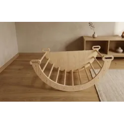 Balancín 8 en 1 Montessori de Madera | Mueble Multiusos Famevi