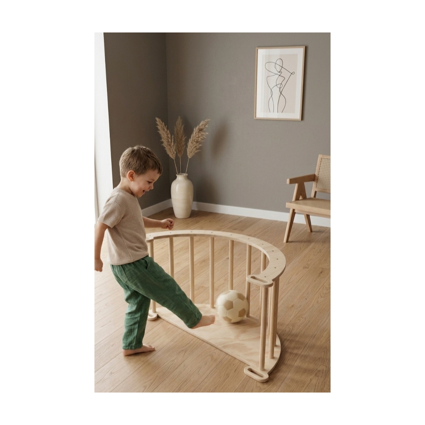 Balancín Montessori 8 en 1 de Madera Infantil