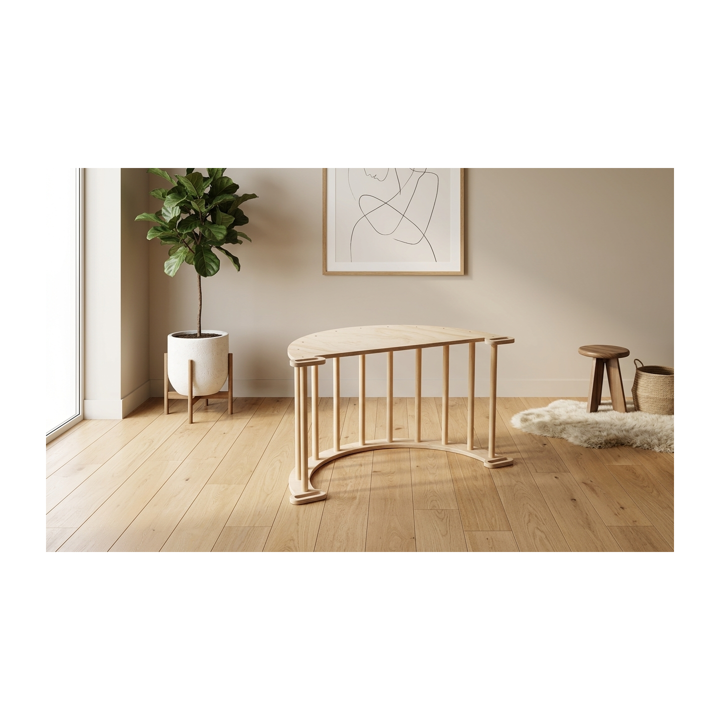 Balancín Montessori 8 en 1 de Madera Infantil