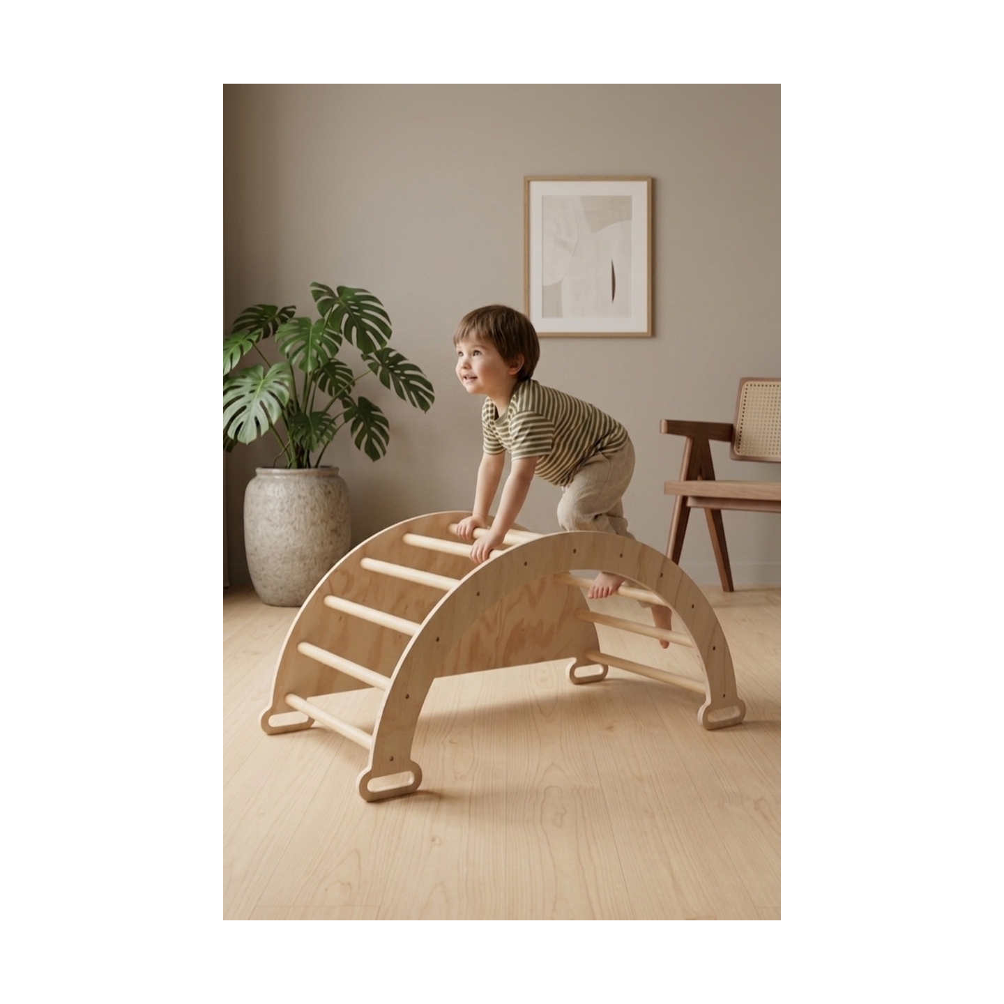 Balancín Montessori 8 en 1 de Madera Infantil
