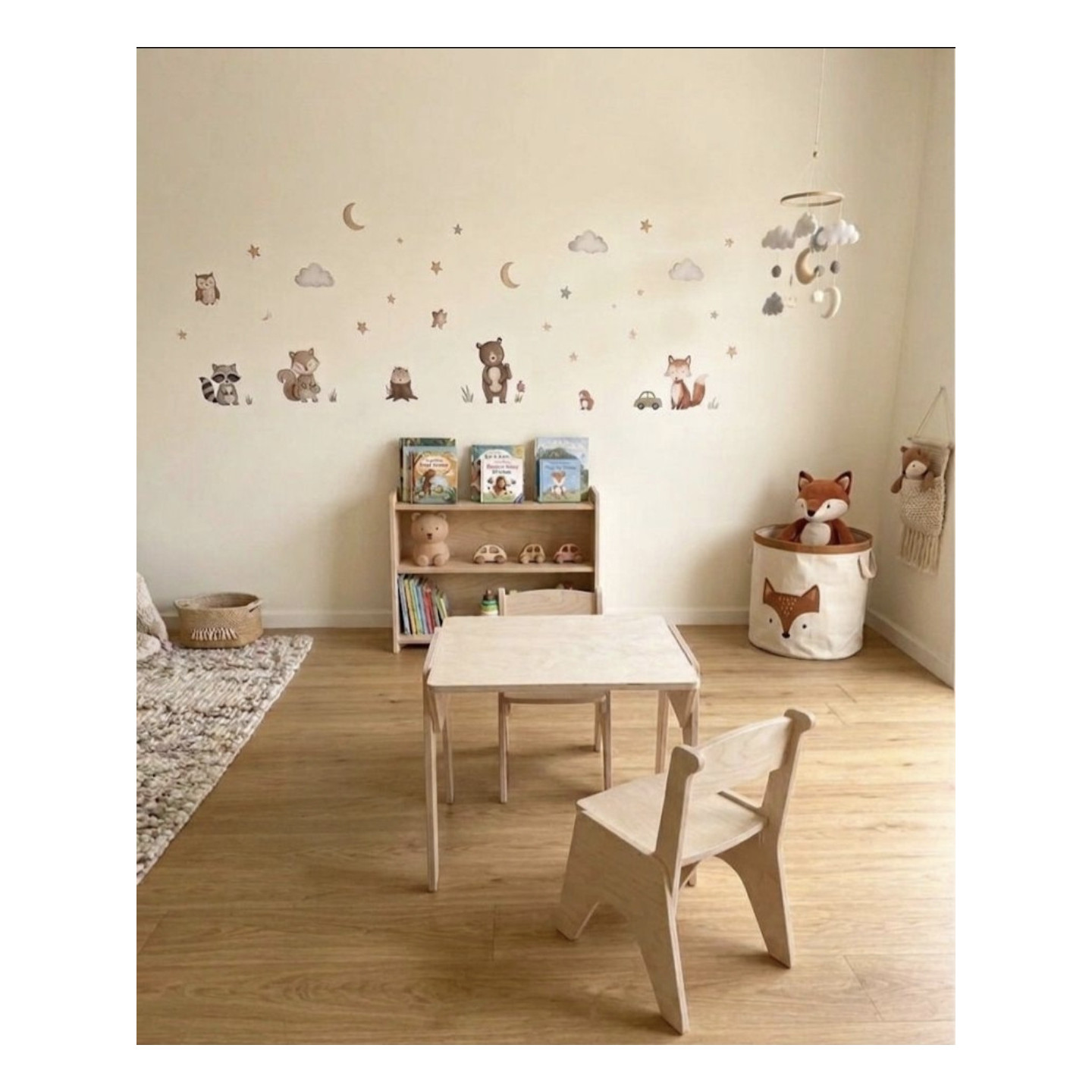 Mesa y 2 Sillas Infantiles Regulables 2 a 8 Años
