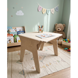 Mesa y 2 Sillas Infantiles Regulables 2 a 8 Años
