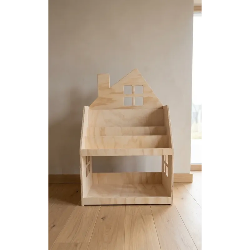 Estantería Librería Montessori 2 en 1 Madera | FAMEVI