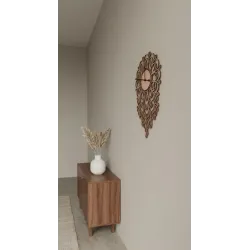 Reloj de pared hecho en madera | Famevi