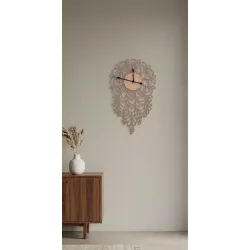 Reloj de pared hecho en madera | Famevi