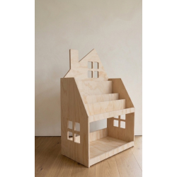 Estantería y Librería Montessori 2 en 1 de Madera