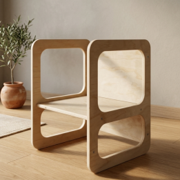 Silla Montessori 3 en 1 infantil