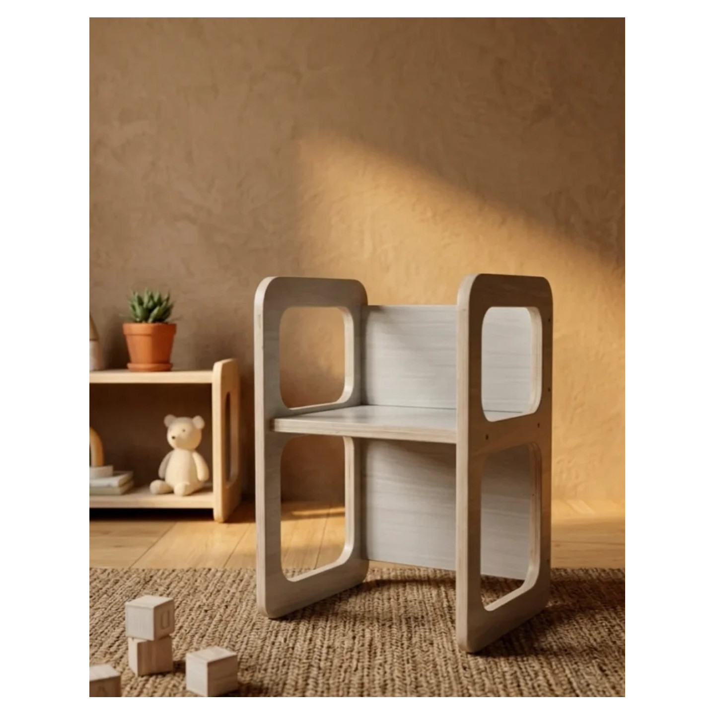 Silla Montessori 3 en 1 infantil