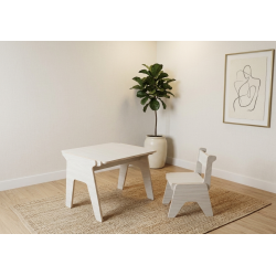 Mesa y Silla Infantil Regulable 3 Alturas (2-8 años)