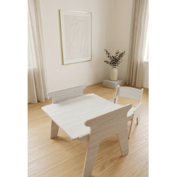Mesa y Silla Infantil Regulable 3 Alturas (2-8 años)