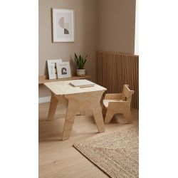 Mesa y Silla Infantil Regulable 3 Alturas (2-8 años)