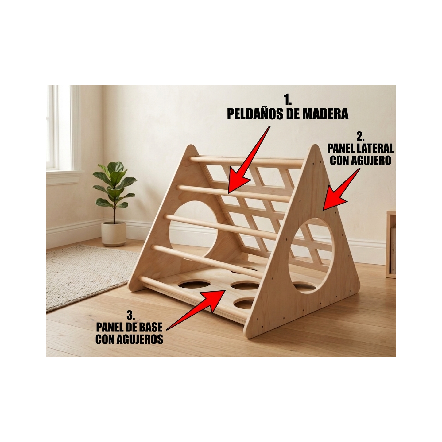 Cubo de Motricidad Infantil para Trepar y Gatear