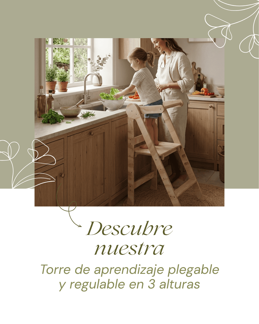 Torre de Aprendizaje Montessori: Qué es, beneficios y a qué edad usarla.
